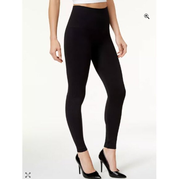 SPANX Pants - SPANX High Waisted Black Spandex Leggings Size Medium